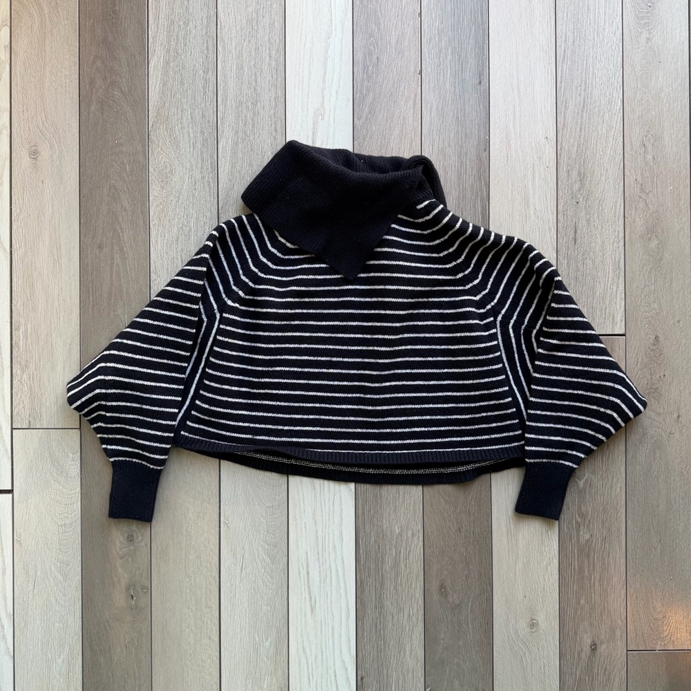 Allsaints Maddie Cropped Wool-Blend Sweater - Picture 8 of 8